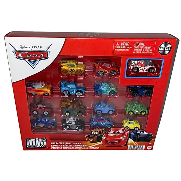 Disney Pixar Cars Mini Racers 15 Pack - Picture 3 of 10
